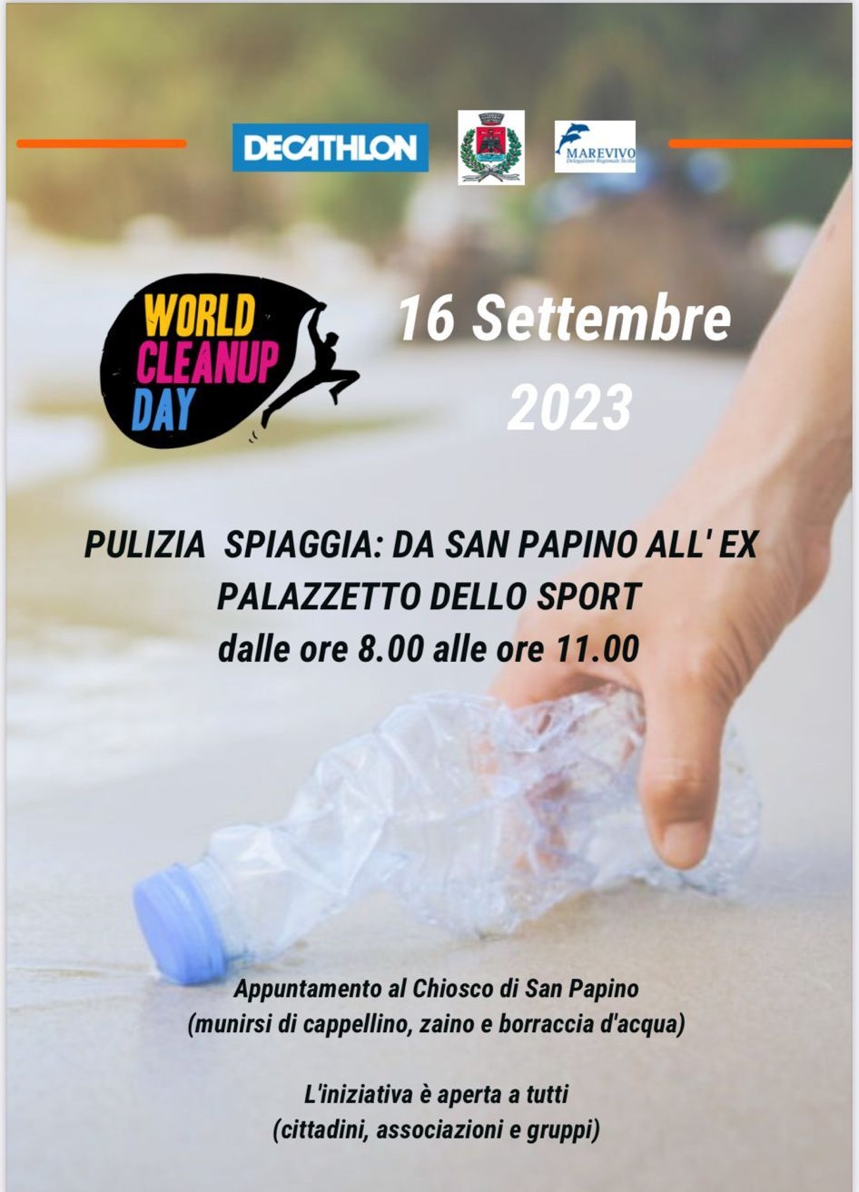 world cleanup day Milazzo