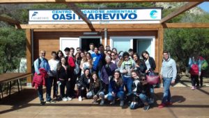 OASI MAREVIVO ERACLEA con studenti