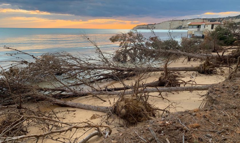 spiaggia di eraclea erosa