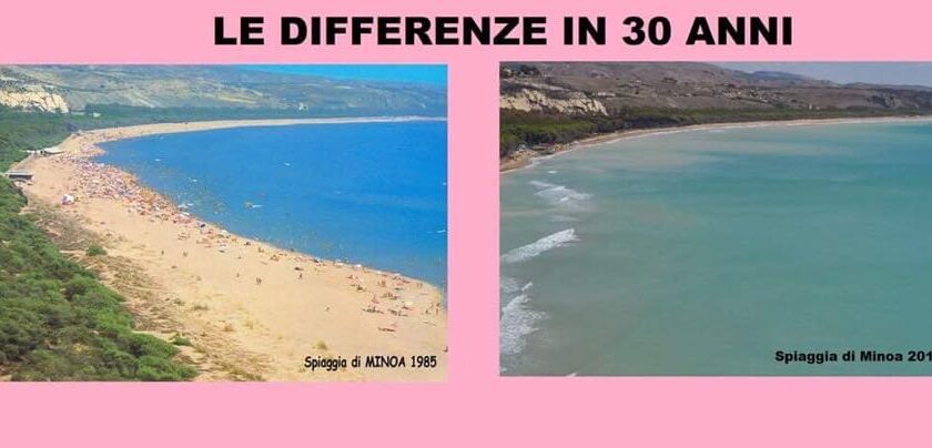 spiaggia di eraclea confronto 30 anni dopo