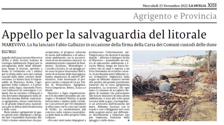 La Sicilia AG 23-11-2022